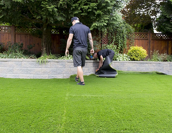 Commercial Artificial Turf Installation in St. Simons Island